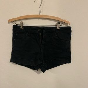 Celebrity Pink Low Rose Black Jean Short